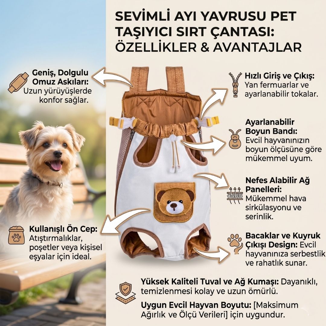 KEDO - Taşınabilir Kedi Çantası